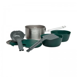 Stanley Adventure All-In-One Two Bowl Cookset Grise | 3956-QXHPD