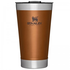 Stanley Classic Stay Chill Beer Pint 16 OZ Orange | 7364-PSJVR