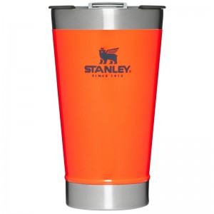 Stanley Classic Stay Chill Beer Pint 16 OZ Orange | 2647-BQFJW