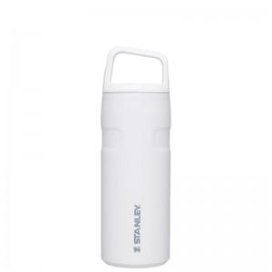 Stanley IceFlow™ Bottle with Cap and Carry+ Lid 16 OZ Blanche | 1789-ARZDB