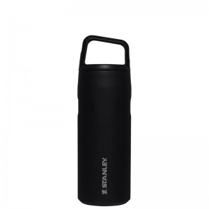 Stanley IceFlow™ Bottle with Cap and Carry+ Lid 16 OZ Noir | 3164-GNORF