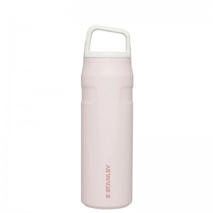 Stanley IceFlow™ Bottle with Cap and Carry+ Lid 24 OZ Rose | 5612-VUKCX