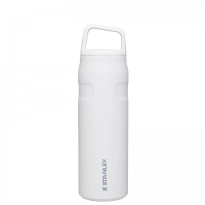 Stanley IceFlow™ Bottle with Cap and Carry+ Lid 24 OZ Blanche | 5489-MXRGL