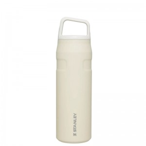 Stanley IceFlow™ Bottle with Cap and Carry+ Lid 24 OZ Blanche | 5890-YZJGI