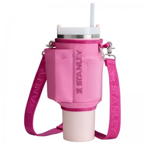 Stanley The All Day 40 OZ Quencher Carry-All Rose | 5310-ADCHN