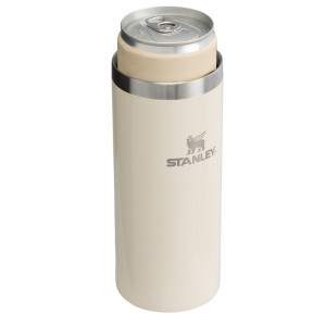 Stanley The Everyday Slim Can Cooler Cup 10 OZ Blanche | 1265-EMFXA