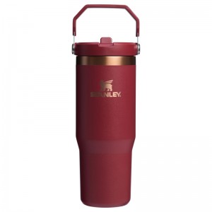 Stanley The Holiday IceFlow™ Flip Straw Tumbler 30 OZ Bordeaux | 3457-GNHOU