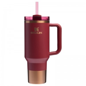 Stanley The Holiday Quencher H2.0 FlowState™ Tumbler 40 OZ Bordeaux | 5308-EVKGH