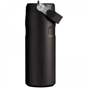 Stanley The IceFlow™ Bottle with Flip Straw Lid 16 oz Noir | 5780-LSCZJ