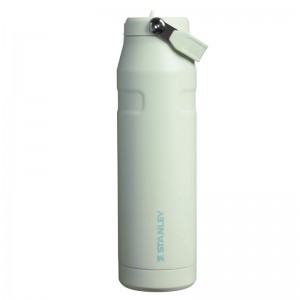 Stanley The IceFlow™ Bottle with Flip Straw Lid 36 oz Blanche | 2631-MLREZ