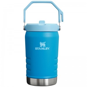 Stanley The IceFlow™ Flip Water Jug 40 OZ Azur | 5437-MTDSX