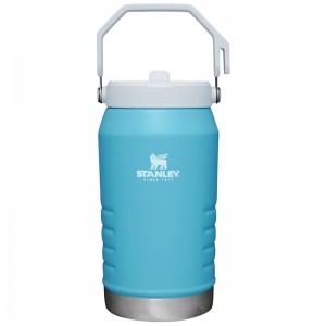 Stanley The IceFlow™ Flip Water Jug 64 OZ Bleu | 4729-WCKYF