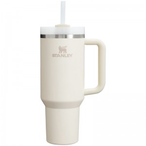 Stanley The Quencher H2.0 FlowState™ Tumbler 40 OZ Blanche | 9473-VZJLM