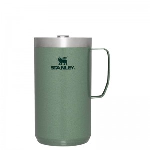 Stanley The Stay-Hot Camp Mugs 24 OZ Vert | 1230-MLKGW