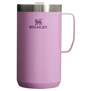 Stanley The Stay-Hot Camp Mugs 24 OZ Violette | 2354-MAYLO