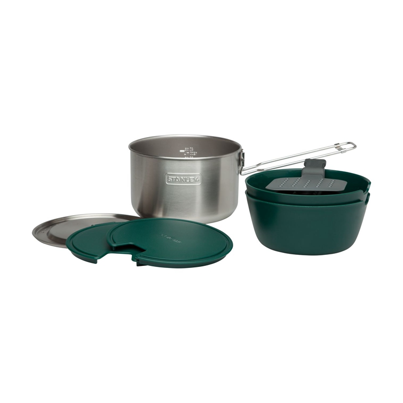 Stanley Adventure All-In-One Two Bowl Cookset Grise | 3956-QXHPD