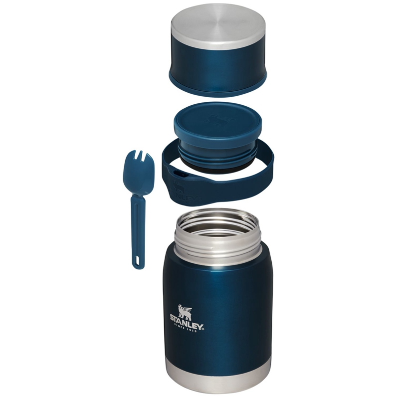 Stanley Adventure To-Go Food Jar + Spork 24 OZ Bleu | 4019-XBKPL