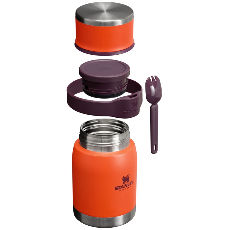 Stanley Adventure To-Go Food Jar + Spork 24 OZ Violette | 5402-QDUBR