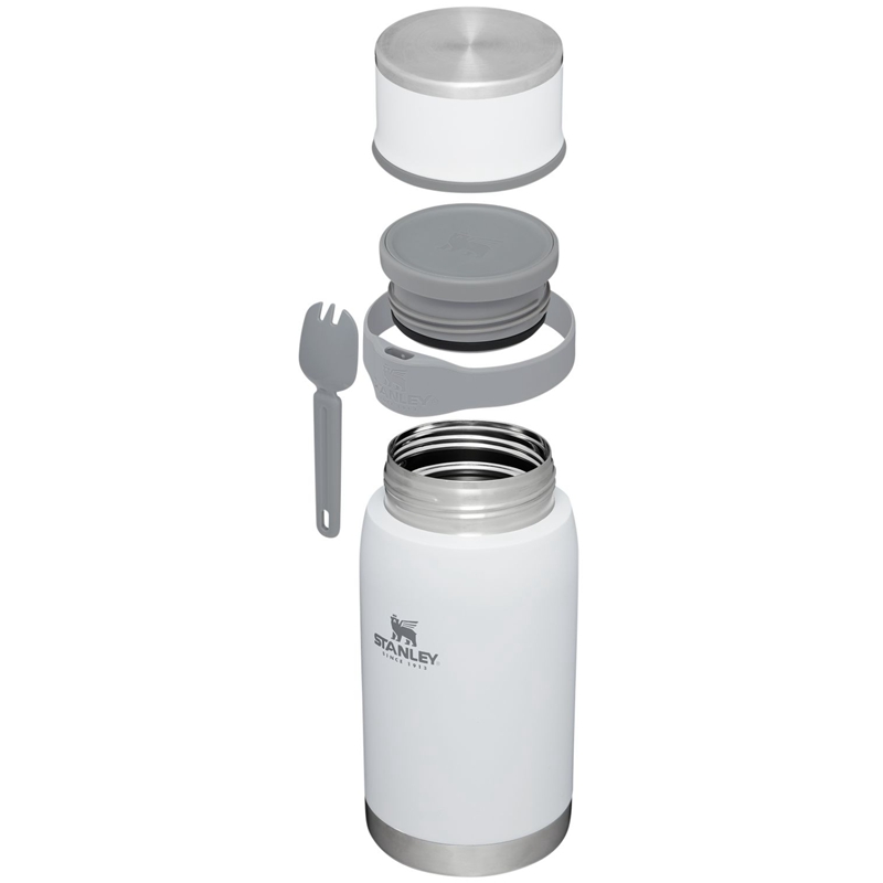 Stanley Adventure To-Go Food Jar + Spork 36 OZ Blanche | 9386-IJLBE