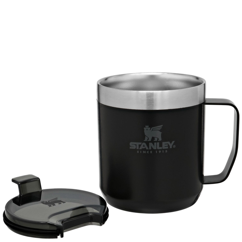 Stanley Classic Legendary Camp Mugs 12 OZ Noir | 9431-MANWP