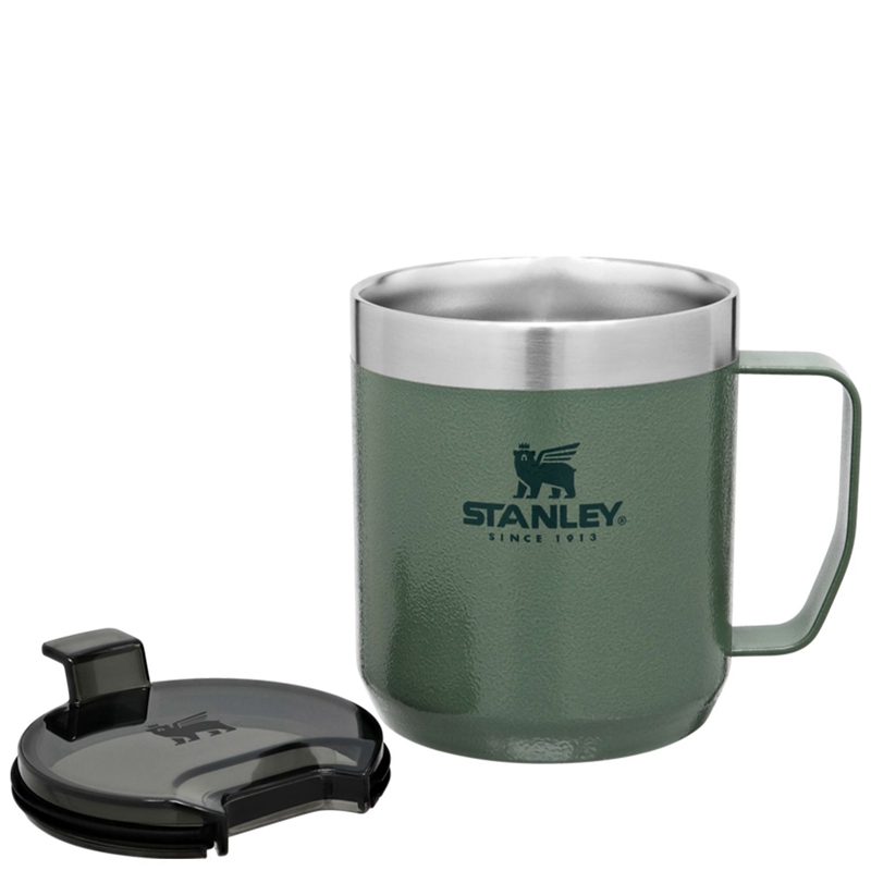 Stanley Classic Legendary Camp Mugs 12 OZ Vert | 4215-PGBYR