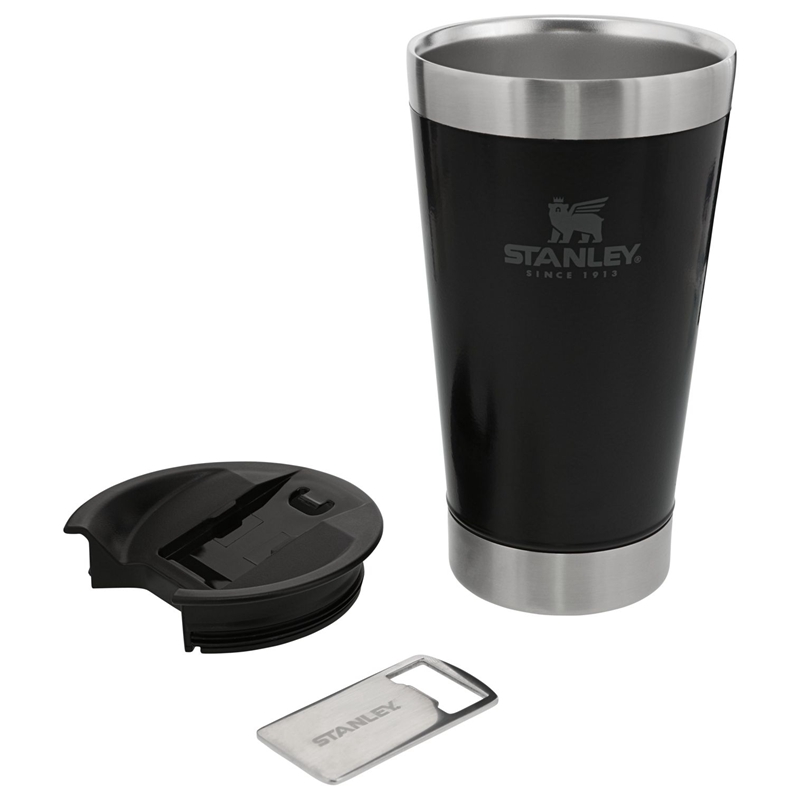 Stanley Classic Stay Chill Beer Pint 16 OZ Noir | 3904-JWZAN