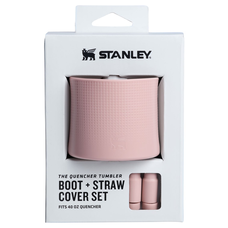 Stanley Quencher Boot and Straw Cover Set Rose | 7904-TESYA