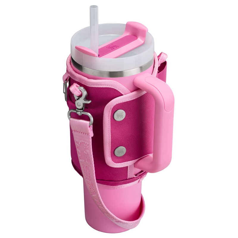 Stanley The All Day 40 OZ Quencher Carry-All Fushia | 1076-MXKRV