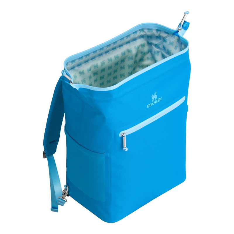 Stanley The All Day Madeleine Midi Cooler Backpack | 20 Can | 14.8 QT | 14.0 L Azur | 7952-LQNJB