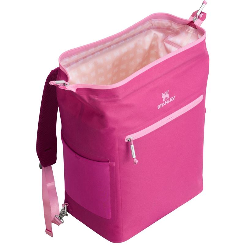 Stanley The All Day Madeleine Midi Cooler Backpack | 20 Can | 14.8 QT | 14.0 L Fushia | 9014-USFXZ