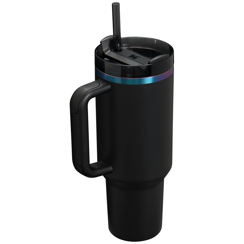 Stanley The Black Chroma Quencher H2.0 FlowState™ Tumbler 40 OZ Noir | 3786-CTJIM