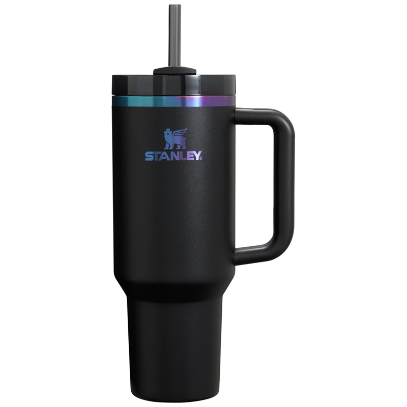 Stanley The Black Chroma Quencher H2.0 FlowState™ Tumbler 40 OZ Noir | 3786-CTJIM