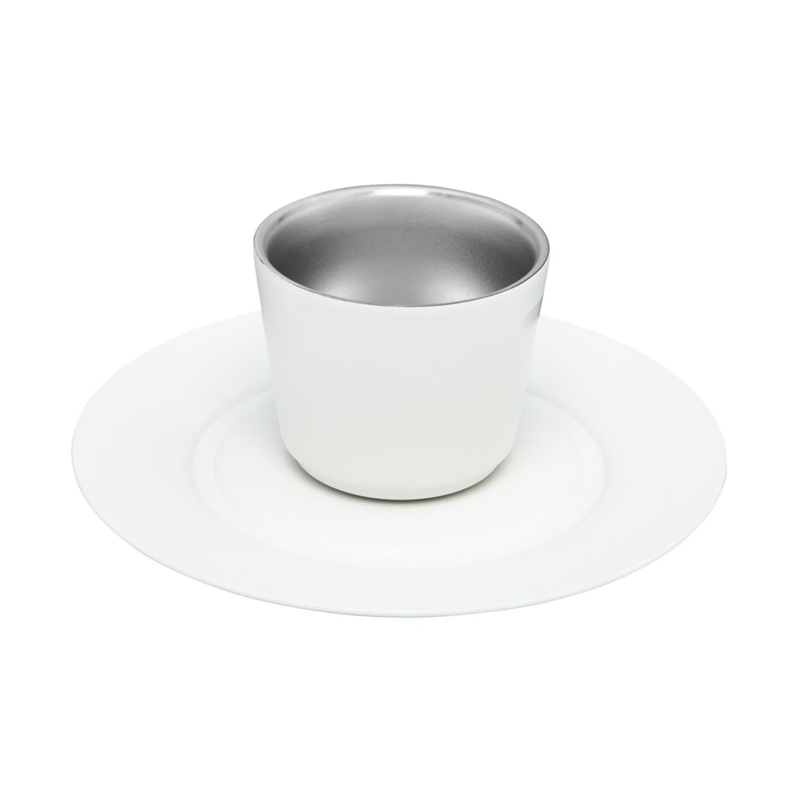 Stanley The Daybreak Demitasse Cup & Stillness Saucer Grise | 0291-SMYTA