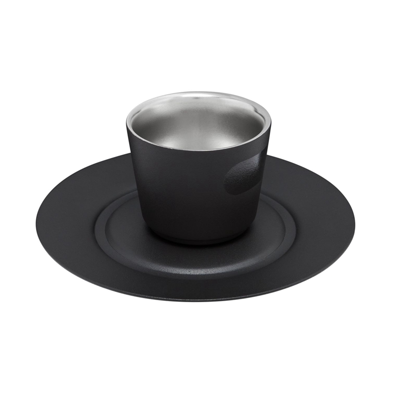 Stanley The Daybreak Demitasse Cup & Stillness Saucer Noir | 3729-TLDNX