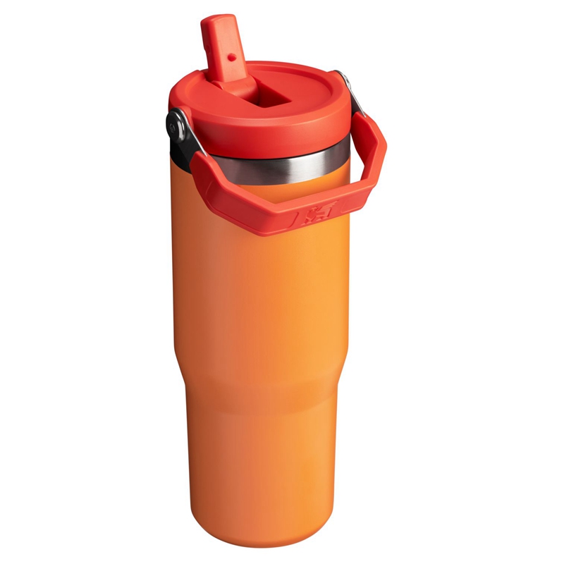 Stanley The Heat Wave IceFlow™ Flip Straw Tumbler 30 OZ Orange | 1786-VGLRY