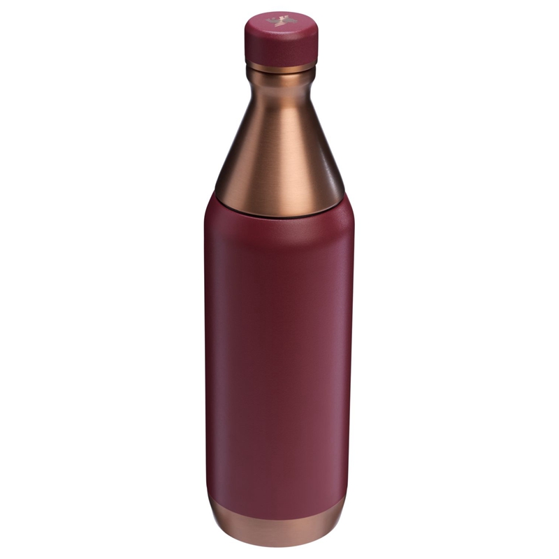 Stanley The Holiday All Day Slim Drink Bottle 20 OZ Bordeaux | 2539-EUQDO