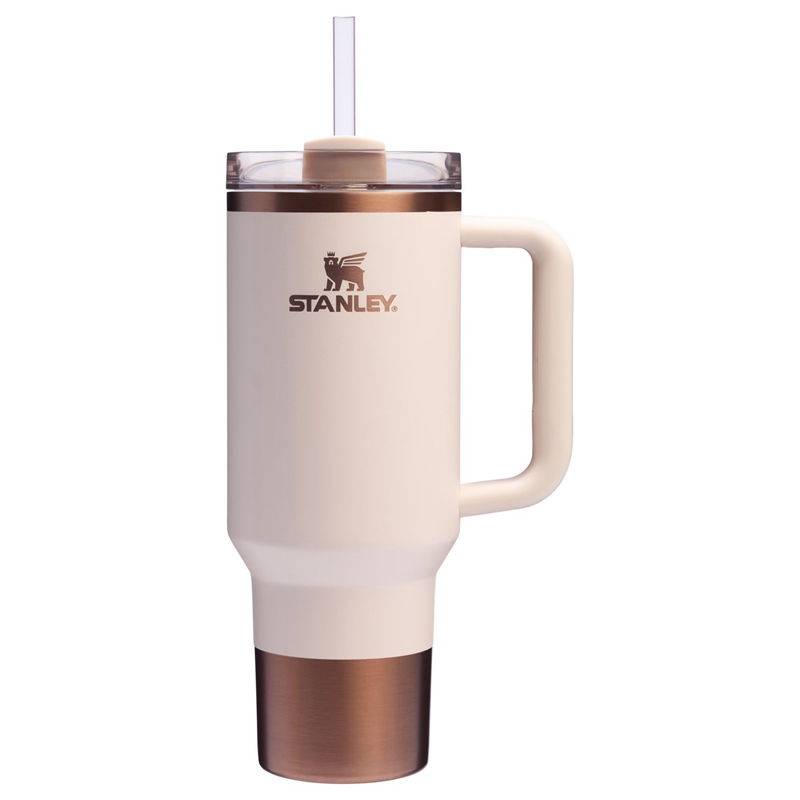 Stanley The Holiday Quencher H2.0 FlowState™ Tumbler 40 OZ Rose Doré | 9082-RPKEJ