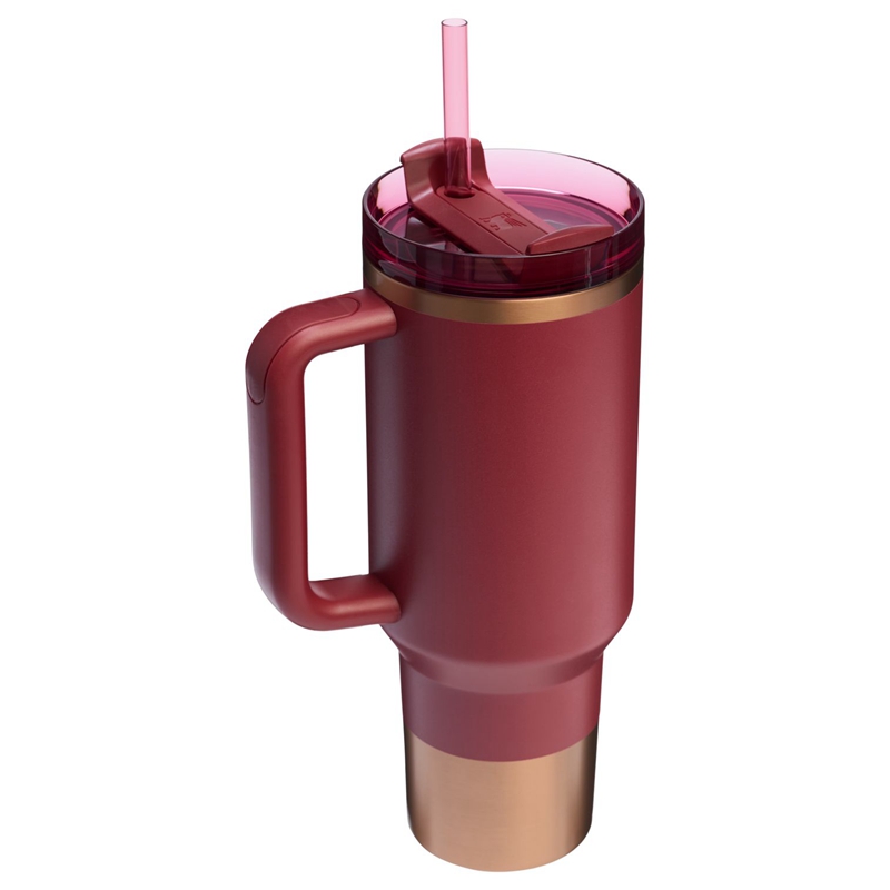 Stanley The Holiday Quencher H2.0 FlowState™ Tumbler 40 OZ Bordeaux | 5308-EVKGH