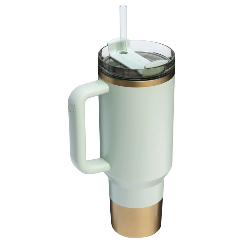 Stanley The Holiday Quencher H2.0 FlowState™ Tumbler 40 OZ Vert | 9680-KRXZU