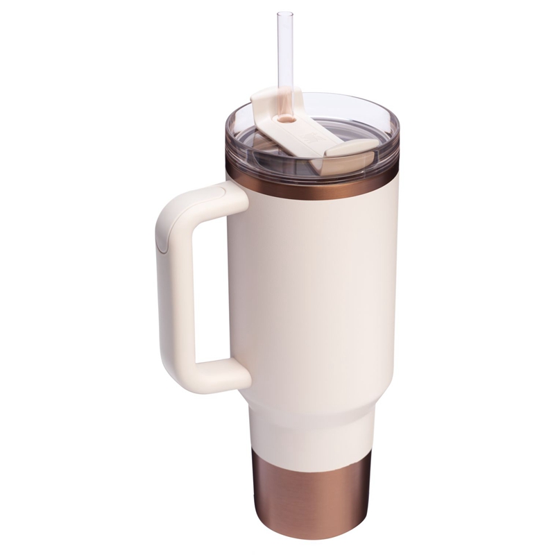 Stanley The Holiday Quencher H2.0 FlowState™ Tumbler 40 OZ Cafe | 6423-XJGBY