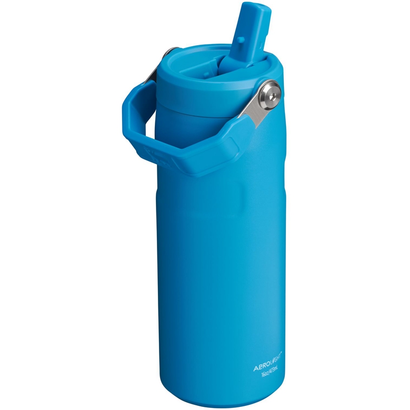 Stanley The IceFlow™ Bottle with Flip Straw Lid 16 oz Azur | 2791-OXZWQ