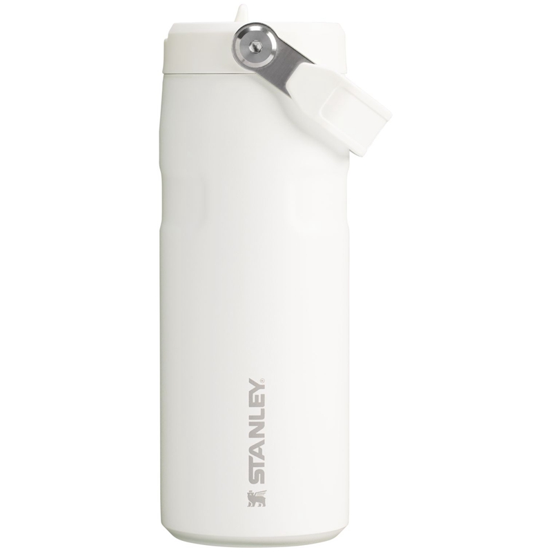 Stanley The IceFlow™ Bottle with Flip Straw Lid 16 oz Blanche | 9236-HUBZO