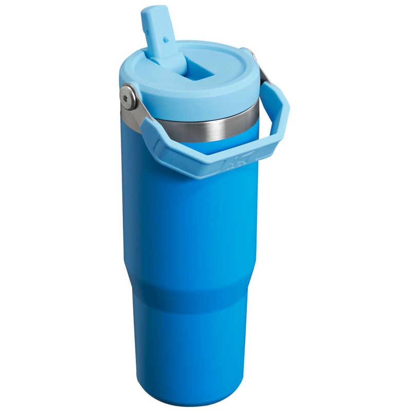 Stanley The IceFlow™ Flip Straw Tumbler 30 OZ Azur | 5321-MYTNJ