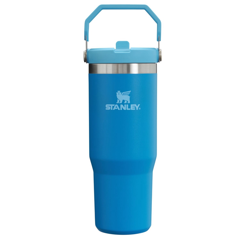 Stanley The IceFlow™ Flip Straw Tumbler 30 OZ Azur | 5321-MYTNJ