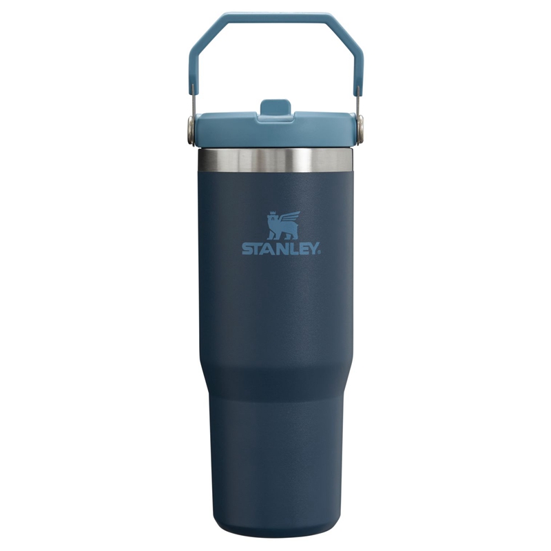 Stanley The IceFlow™ Flip Straw Tumbler 30 OZ Bleu Marine | 7315-SGTJF