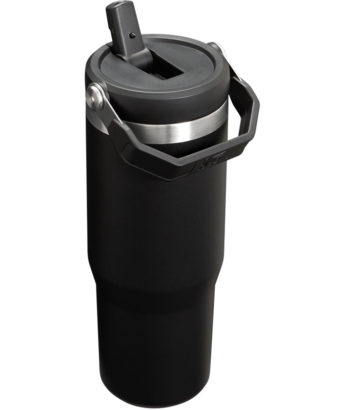 Stanley The IceFlow™ Flip Straw Tumbler 30 OZ Noir | 7628-BFCUX