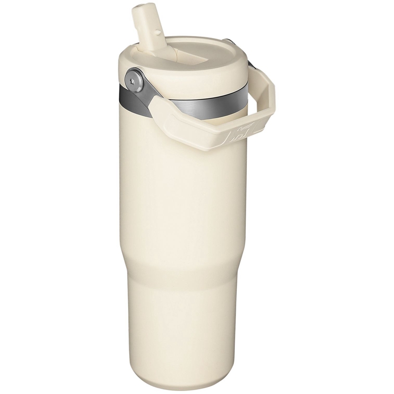 Stanley The IceFlow™ Flip Straw Tumbler 30 OZ Blanche | 7140-VGMRU