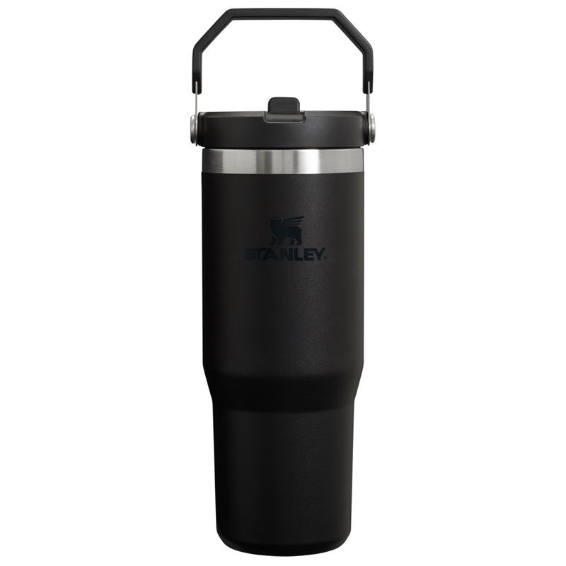 Stanley The IceFlow™ Flip Straw Tumbler 30 OZ Noir | 0237-JCQOA