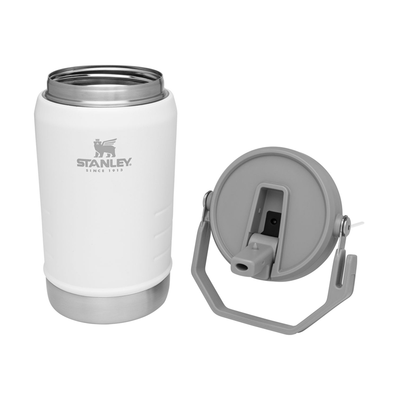 Stanley The IceFlow™ Flip Water Jug 40 OZ Blanche | 9165-KYCHU