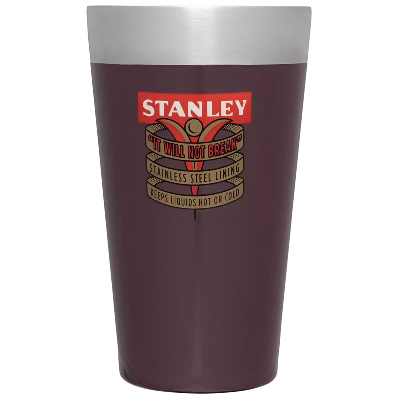 Stanley The Milestones Stacking Beer Pint 16 OZ Rouge Foncé | 7154-CRALB